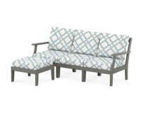 Thumbnail for Trex Yacht Club Modular 4-Piece Deep Seating Set with Ottoman