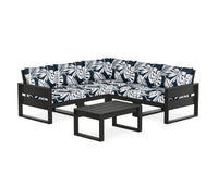 Thumbnail for Trex Eastport 6-Piece Deep Seating Sectional + Coffee Table Set