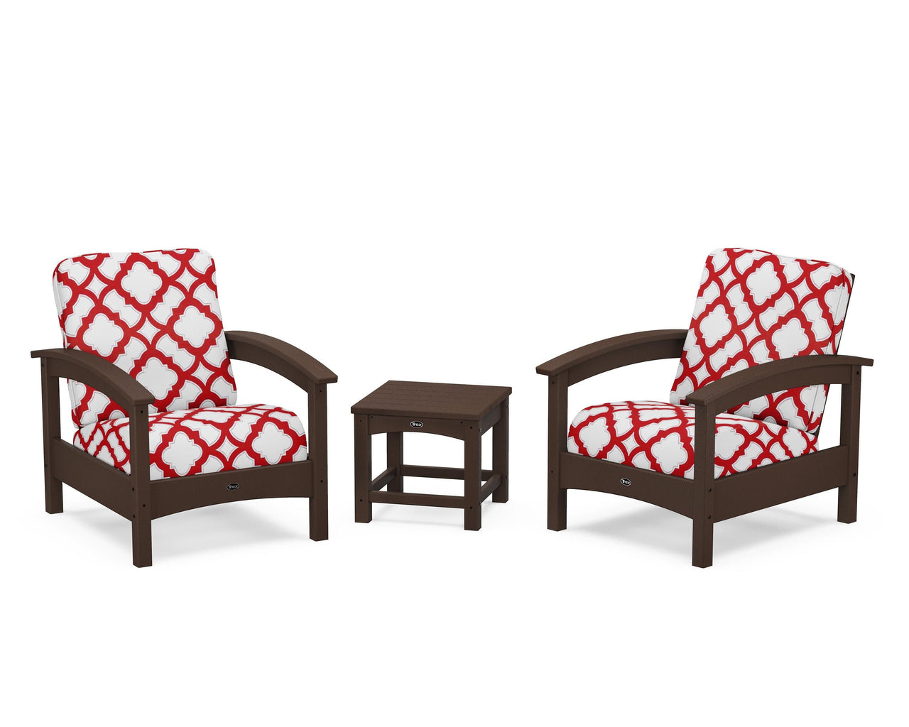 Trex Rockport Club 3-Piece Deep Seating Conversation Set