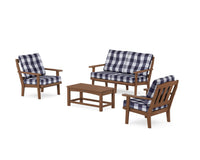 Thumbnail for Trex Cape Cod 4-Piece Deep Seating Set with Loveseat