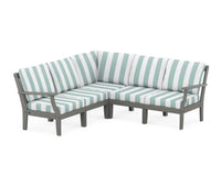Thumbnail for Trex Yacht Club Modular 5-Piece Deep Seating Set