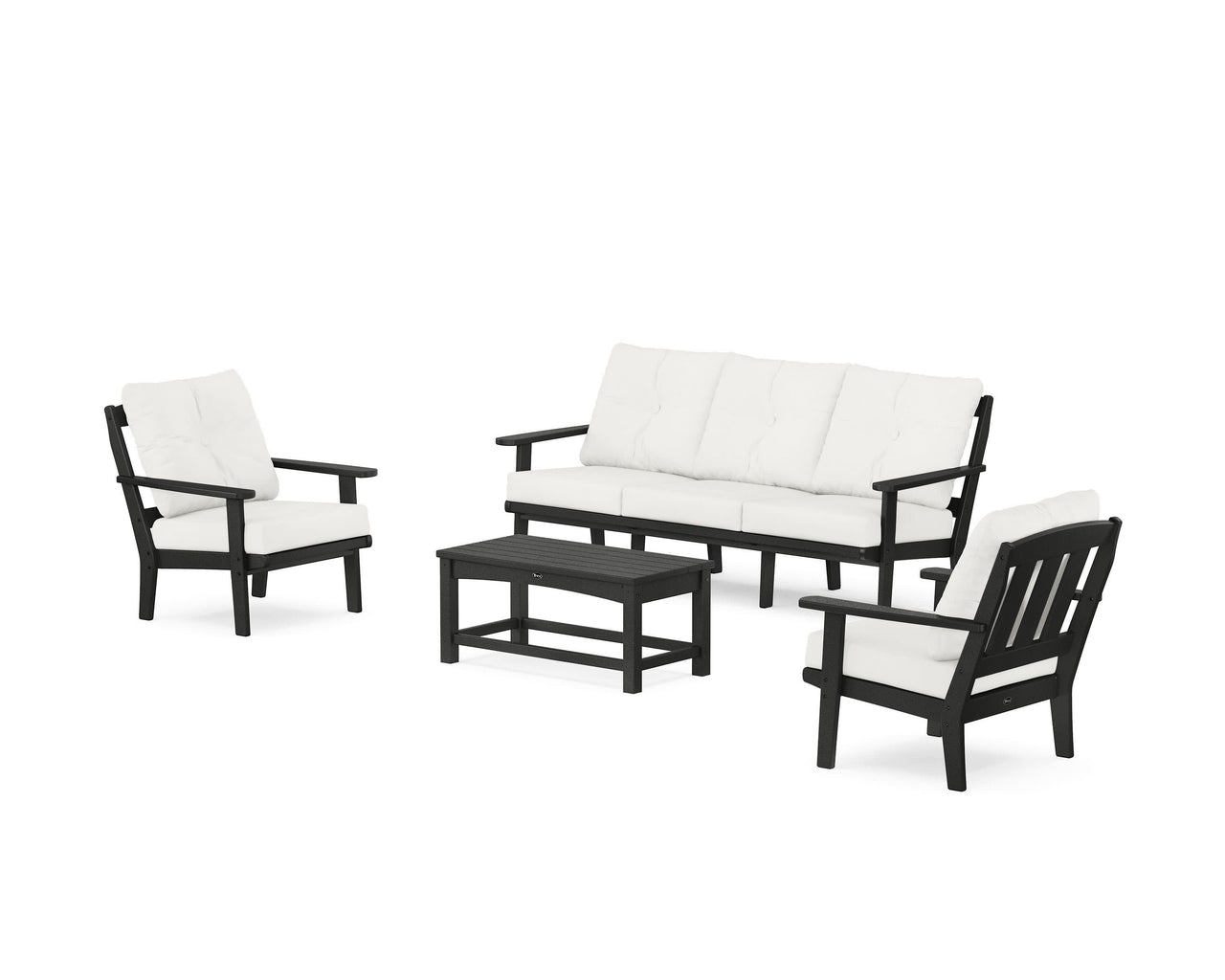 Trex Cape Cod 4-Piece Deep Seating Set with Sofa