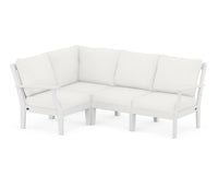 Thumbnail for Trex Yacht Club Modular 4-Piece Deep Seating Set