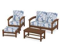 Thumbnail for Trex Rockport 4-Piece Deep Seating Conversation Group