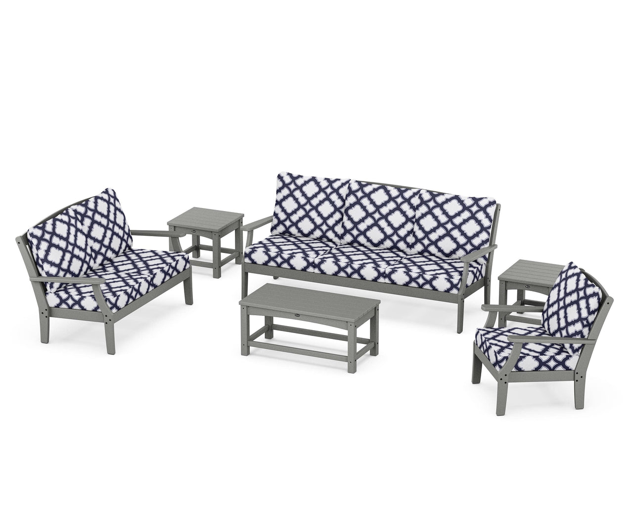 Trex Yacht Club 6-Piece Deep Seating Set