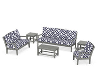 Thumbnail for Trex Yacht Club 6-Piece Deep Seating Set