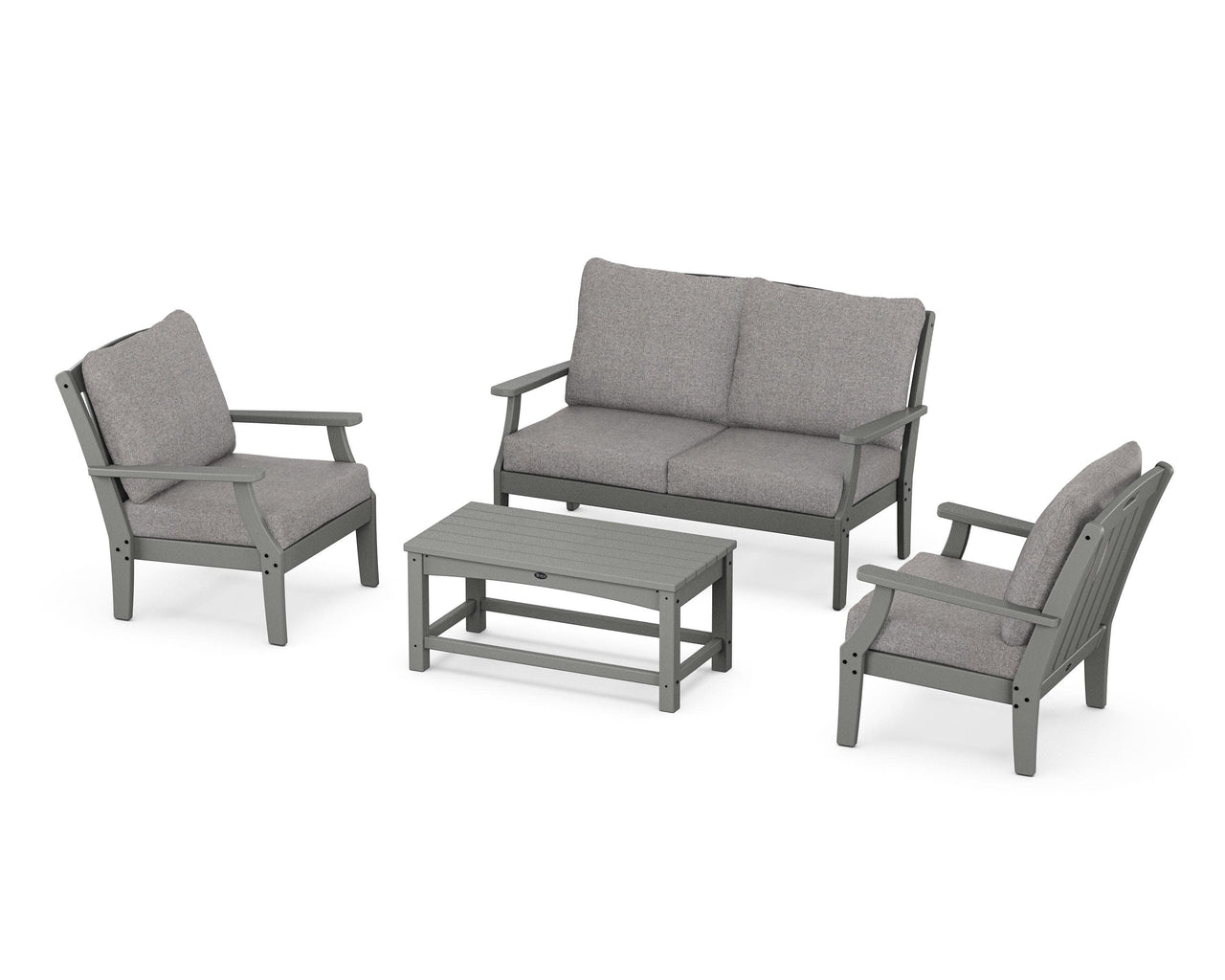 Trex Yacht Club 4-Piece Deep Seating Chair Set