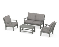 Thumbnail for Trex Yacht Club 4-Piece Deep Seating Chair Set