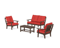 Thumbnail for Trex Cape Cod 4-Piece Deep Seating Set with Loveseat
