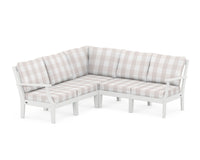 Thumbnail for Trex Yacht Club Modular 5-Piece Deep Seating Set