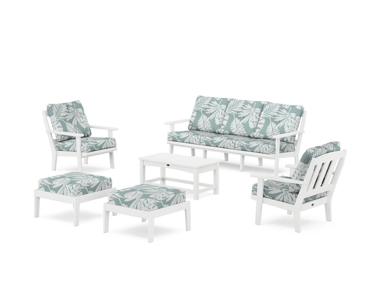 Trex Cape Cod 6-Piece Lounge Sofa Set