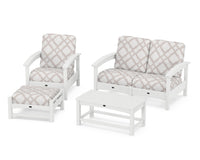 Thumbnail for Trex Rockport 4-Piece Deep Seating Conversation Group
