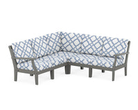 Thumbnail for Trex Yacht Club Modular 5-Piece Deep Seating Set