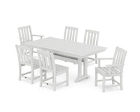 Thumbnail for Trex Cape Cod 7-Piece Farmhouse Dining Set with Trestle Legs