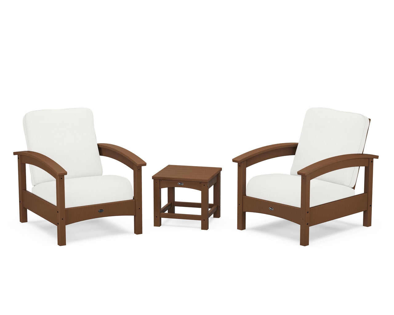 Trex Rockport Club 3-Piece Deep Seating Conversation Set