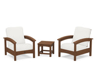Thumbnail for Trex Rockport Club 3-Piece Deep Seating Conversation Set