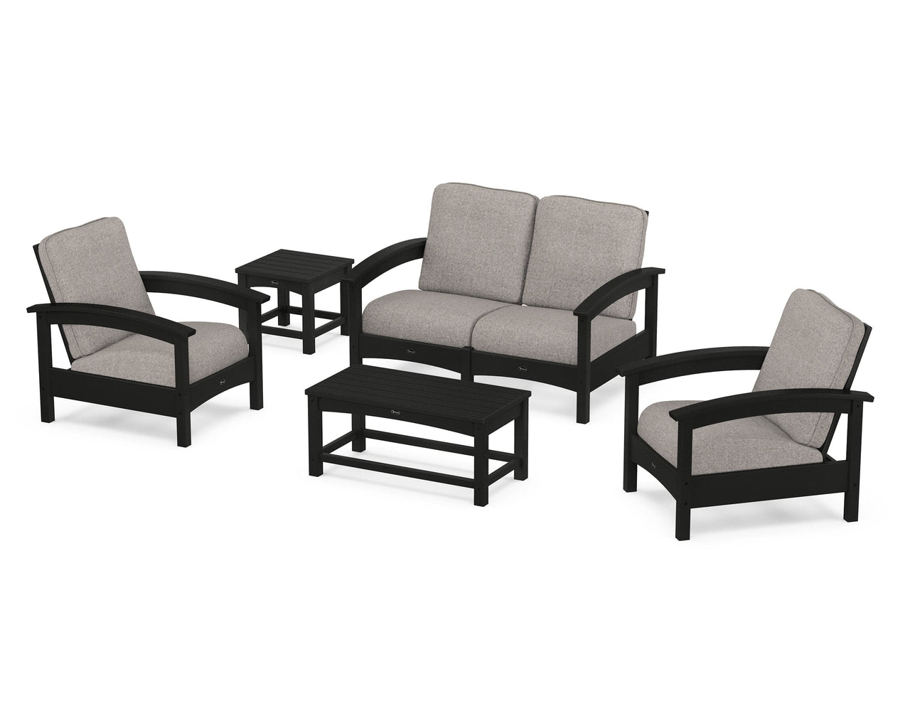 Trex Rockport Club 6-Piece Deep Seating Conversation Set