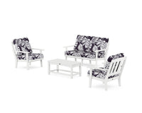 Thumbnail for Trex Cape Cod 4-Piece Deep Seating Set with Loveseat