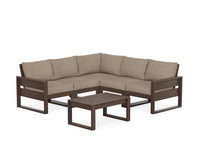 Thumbnail for Trex Eastport 6-Piece Deep Seating Sectional + Coffee Table Set