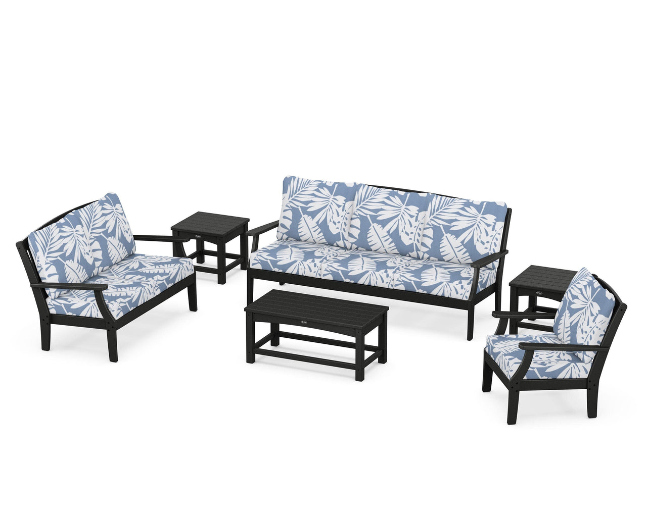 Trex Yacht Club 6-Piece Deep Seating Set