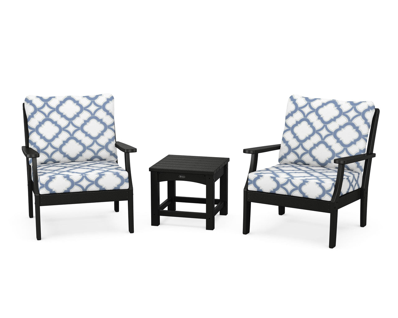 Trex Yacht Club 3-Piece Deep Seating Set