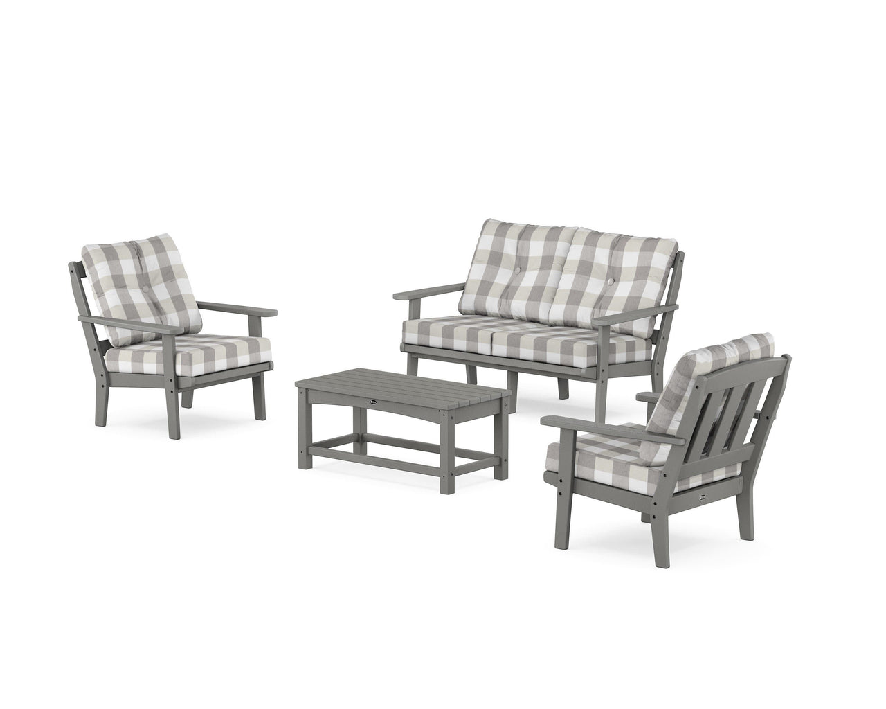 Trex Cape Cod 4-Piece Deep Seating Set with Loveseat