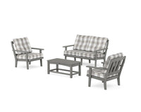 Thumbnail for Trex Cape Cod 4-Piece Deep Seating Set with Loveseat
