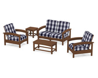 Thumbnail for Trex Rockport Club 6-Piece Deep Seating Conversation Set