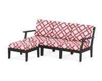 Thumbnail for Trex Yacht Club Modular 4-Piece Deep Seating Set with Ottoman