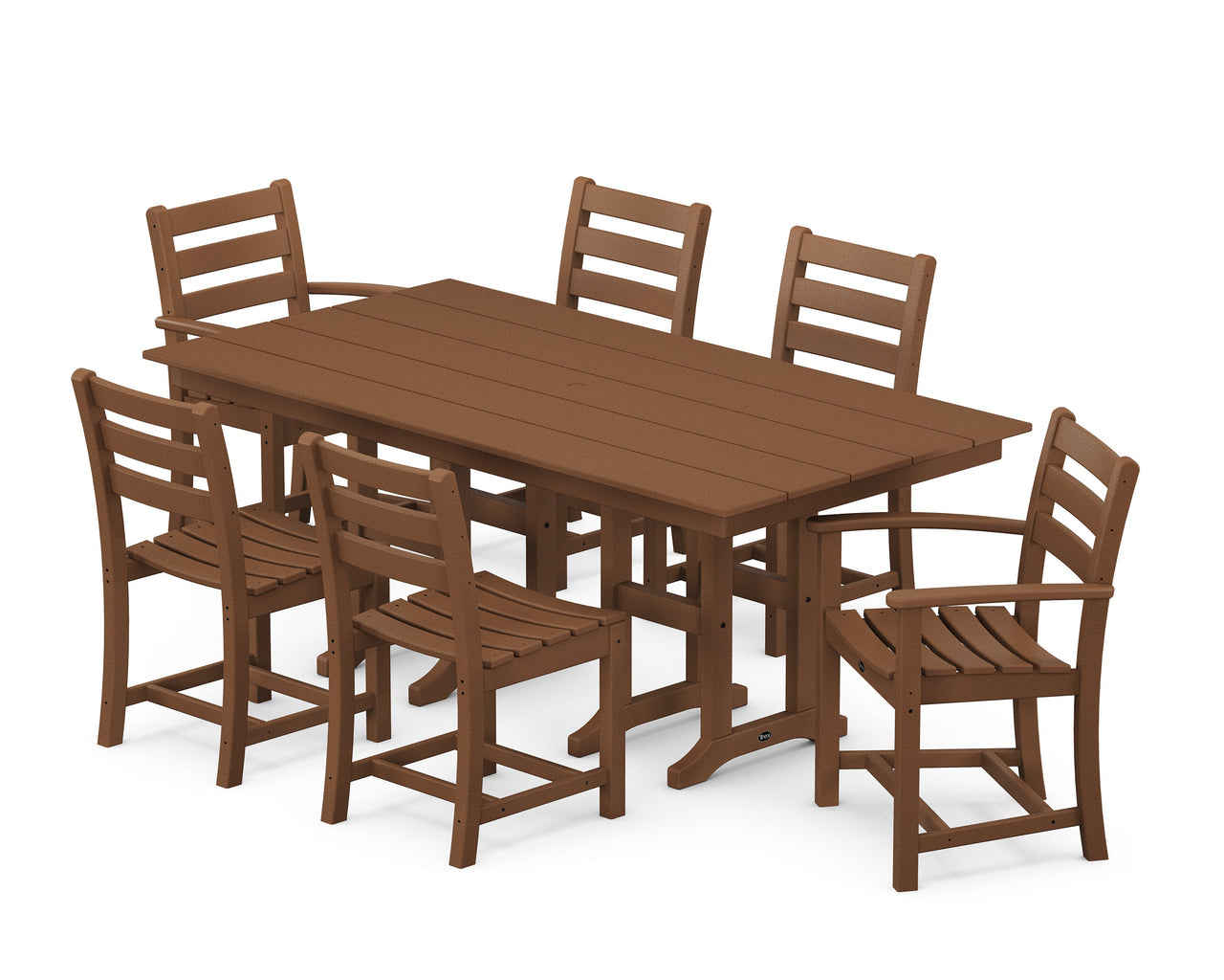 Trex Monterey Bay 7-Piece Farmhouse Dining Set