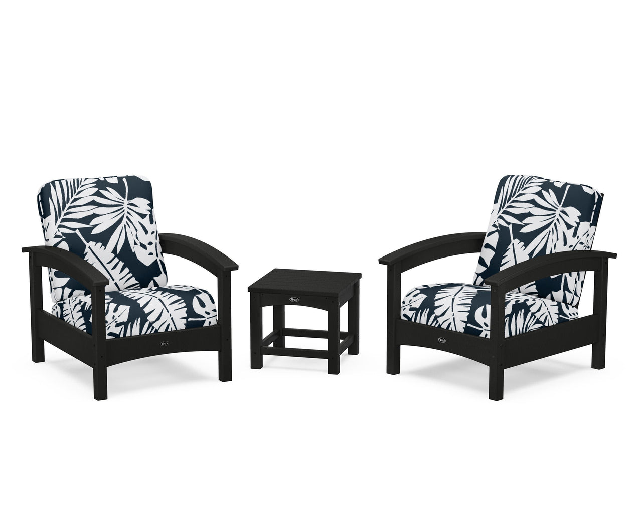 Trex Rockport Club 3-Piece Deep Seating Conversation Set