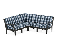 Thumbnail for Trex Yacht Club Modular 5-Piece Deep Seating Set