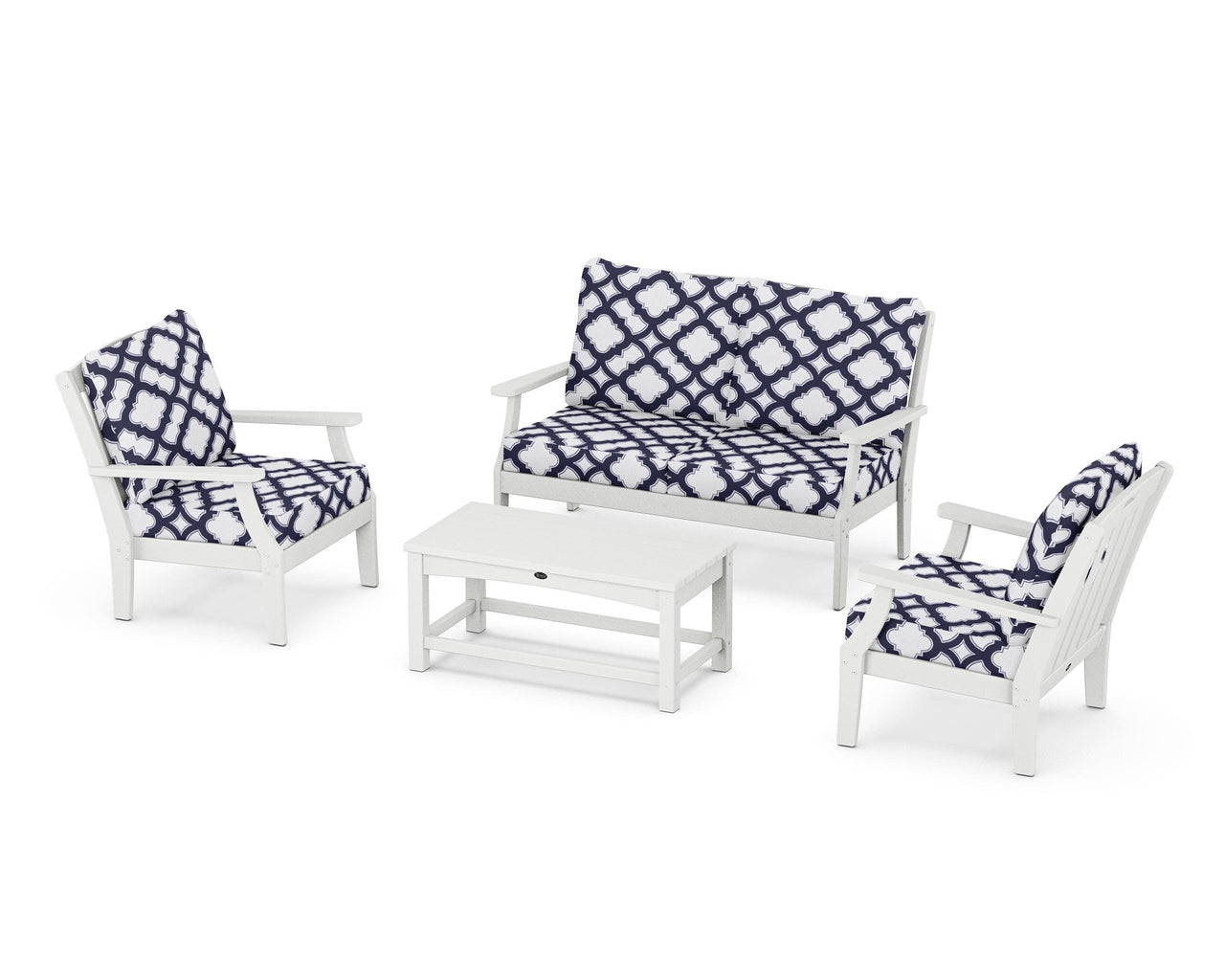 Trex Yacht Club 4-Piece Deep Seating Chair Set