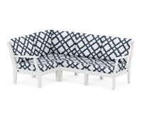 Thumbnail for Trex Yacht Club Modular 4-Piece Deep Seating Set