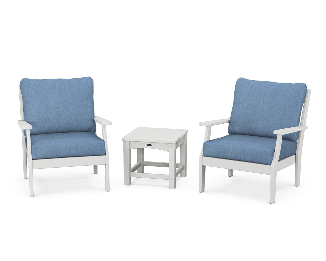 Trex Yacht Club 3-Piece Deep Seating Set