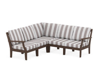 Thumbnail for Trex Yacht Club Modular 5-Piece Deep Seating Set