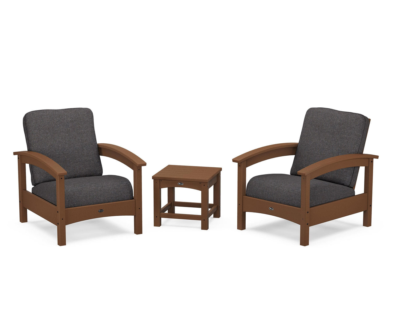 Trex Rockport Club 3-Piece Deep Seating Conversation Set