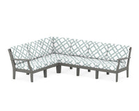 Thumbnail for Trex Yacht Club Modular 6-Piece Deep Seating Set
