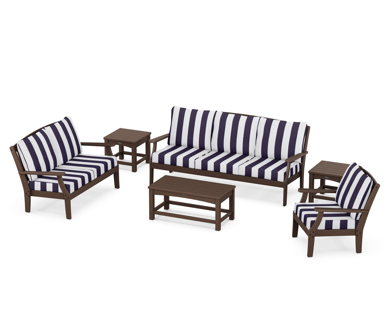 Trex Yacht Club 6-Piece Deep Seating Set