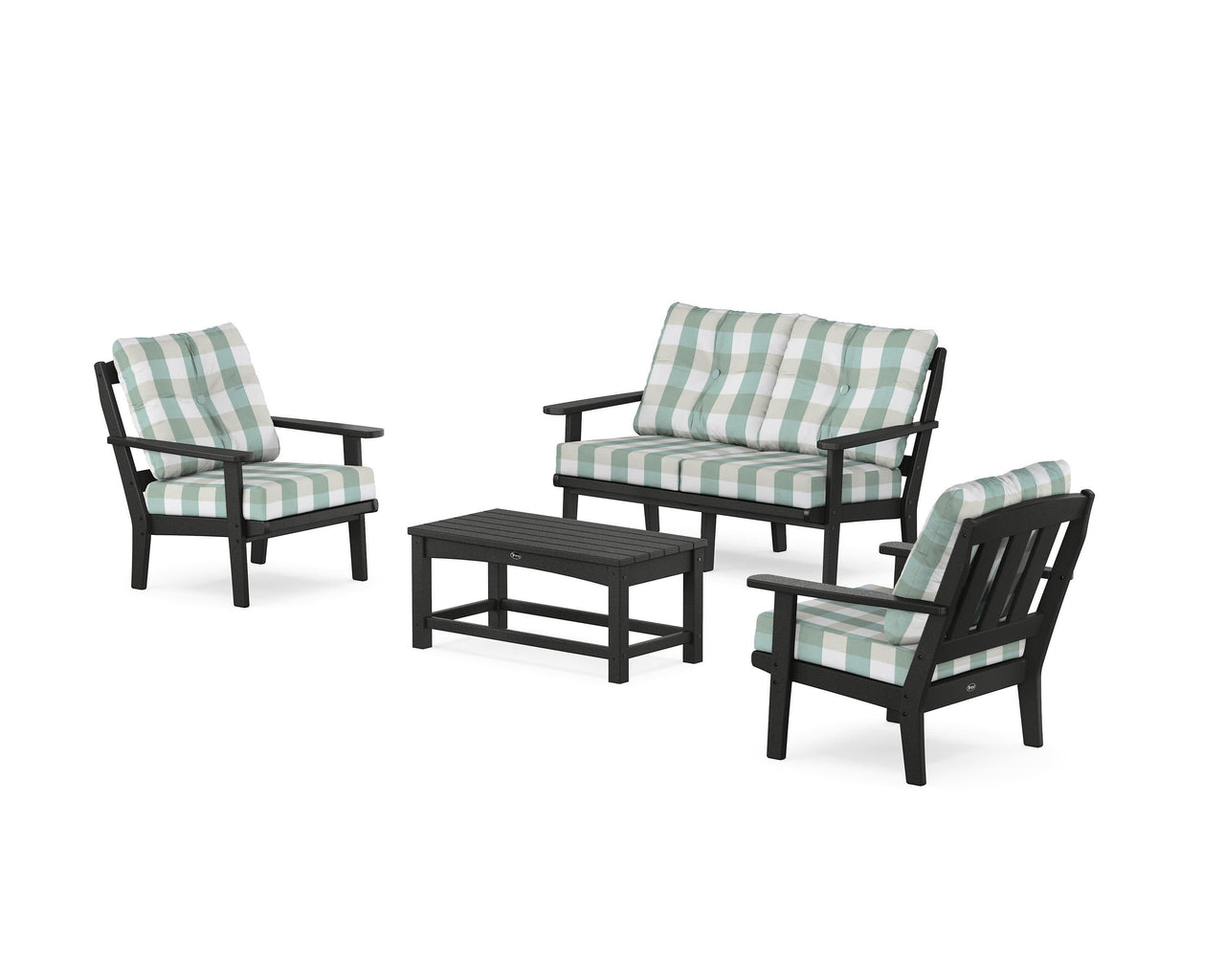Trex Cape Cod 4-Piece Deep Seating Set with Loveseat