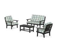 Thumbnail for Trex Cape Cod 4-Piece Deep Seating Set with Loveseat