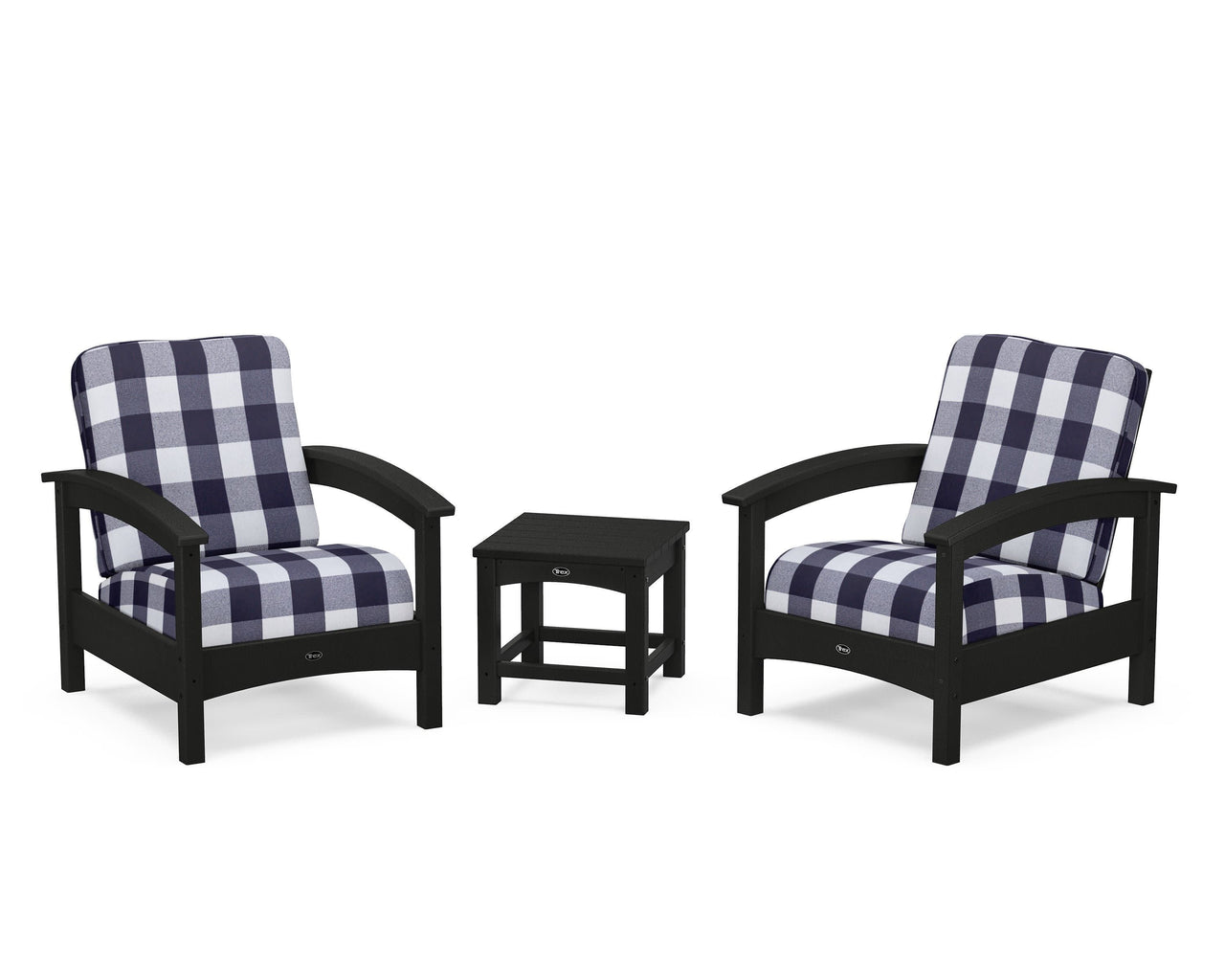 Trex Rockport Club 3-Piece Deep Seating Conversation Set