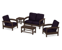Thumbnail for Trex Rockport Club 6-Piece Deep Seating Conversation Set