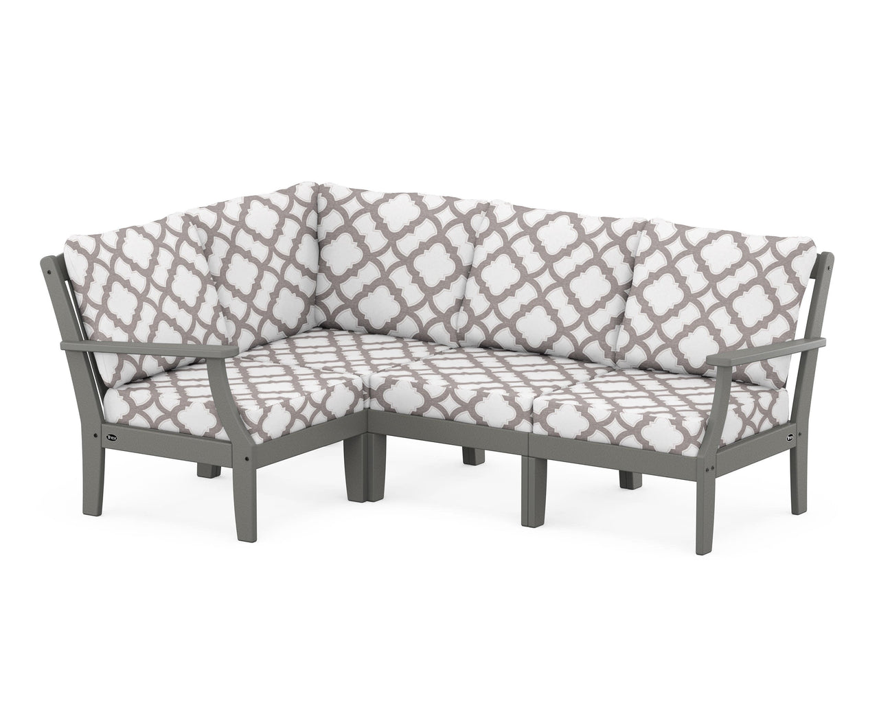 Trex Yacht Club Modular 4-Piece Deep Seating Set