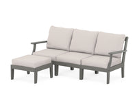 Thumbnail for Trex Yacht Club Modular 4-Piece Deep Seating Set with Ottoman