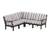 Thumbnail for Trex Yacht Club Modular 5-Piece Deep Seating Set