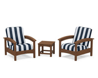Thumbnail for Trex Rockport Club 3-Piece Deep Seating Conversation Set