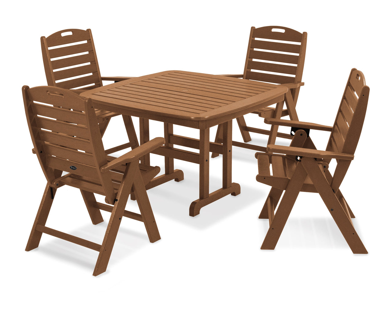 Trex Yacht Club Highback 5-Piece Dining Set