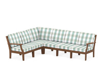 Thumbnail for Trex Yacht Club Modular 6-Piece Deep Seating Set