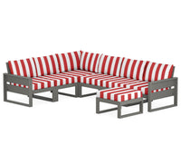 Thumbnail for Trex Eastport 6-Piece Sectional with Ottoman